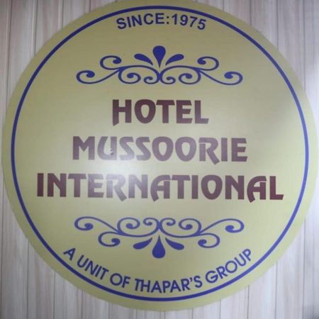 Hotel The Mussoorie International Exterior photo